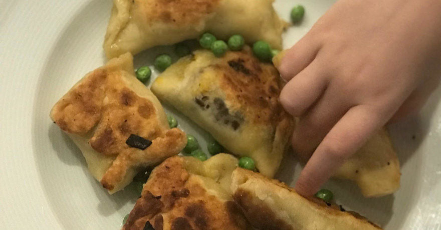 Curried Cauliflower Samosas