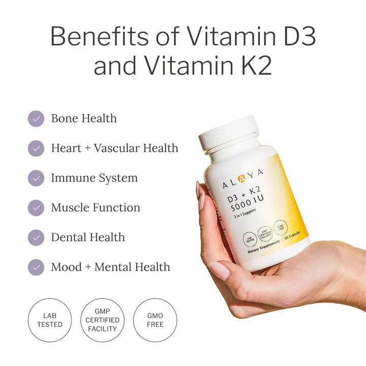 Vitamin D3 + K2